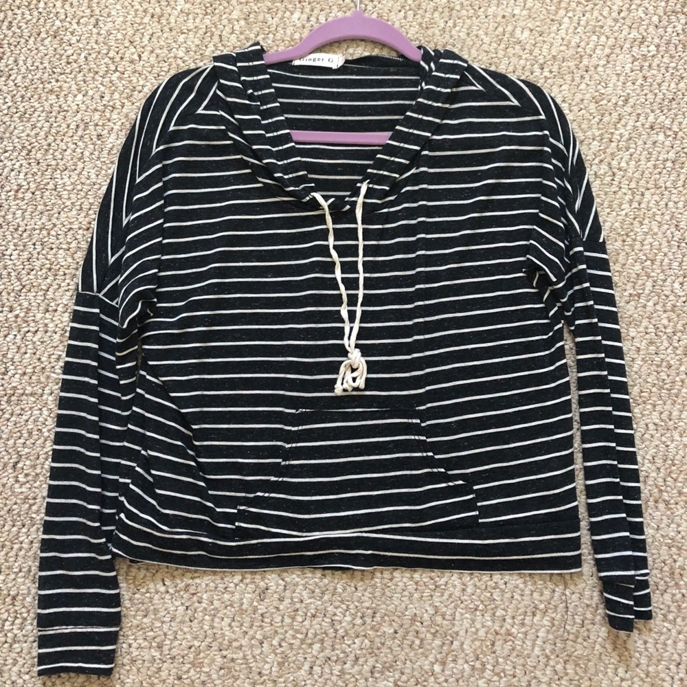 Ginger G hooded sweatshirt tee
